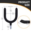 Lian.Ripple.Lian 6 Pack Garage Storage System Steel U Hooks with