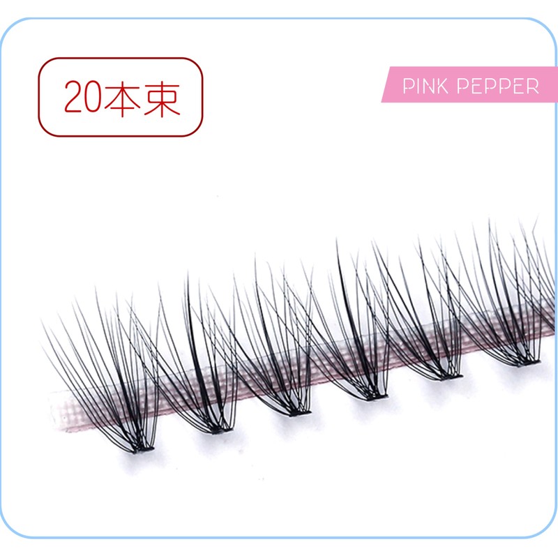 PINK PEPPER Self Eyelash Extensions, For Parts, DIY, Thickness 0.003