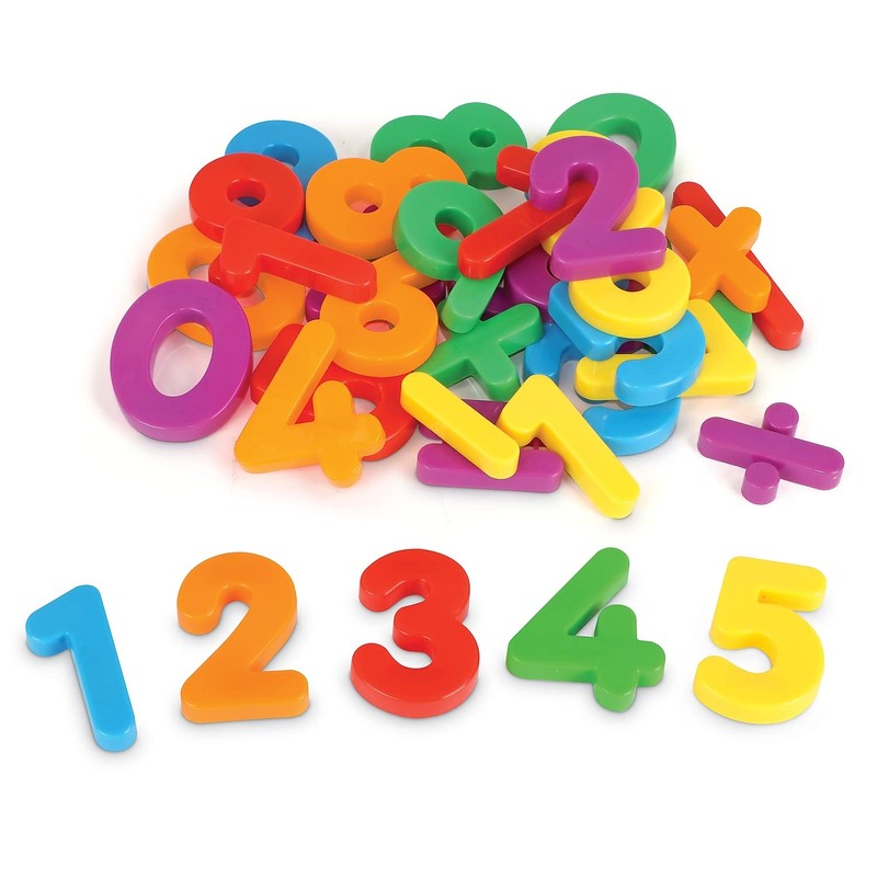 Learning Resources Jumbo Magnetic Numbers, Whiteboard Classroom Accessories, Number Recognition,