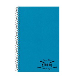 Rediform National Single-Subject Wirebound Notebooks, Medium/College Rule, Blue Kolor Kraft Front Cover, (80) 9.5 x 6 Sheets