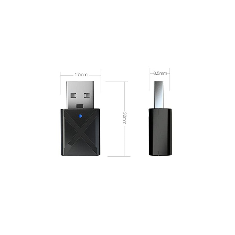 Ziyan 2-in-1 Bluetooth Adapter Transmitter Receiver Music TV PC Audio