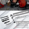 10-Piece Drain Cleaning Kit, Drain Cable Cutter Kit for 5/8""