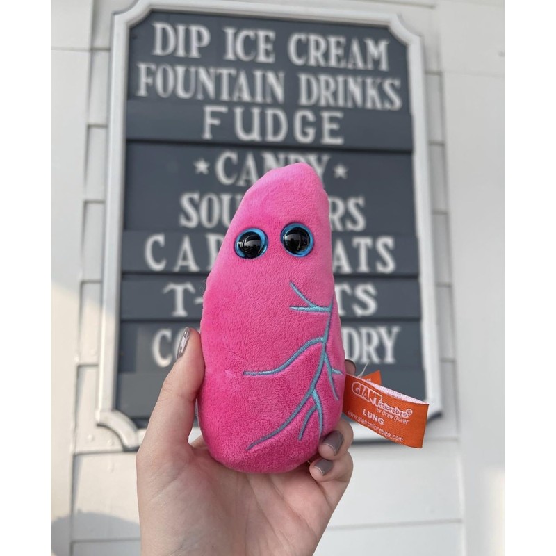 GIANTmicrobes Lung Plush