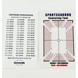 SportsCardHQ Sports Card Grading and Centering Tool for PSA BGS SGC