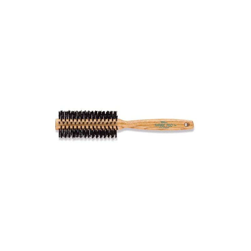 Dannyco Professional Nature Pro Oakwood Handle Circular Brush With Natural