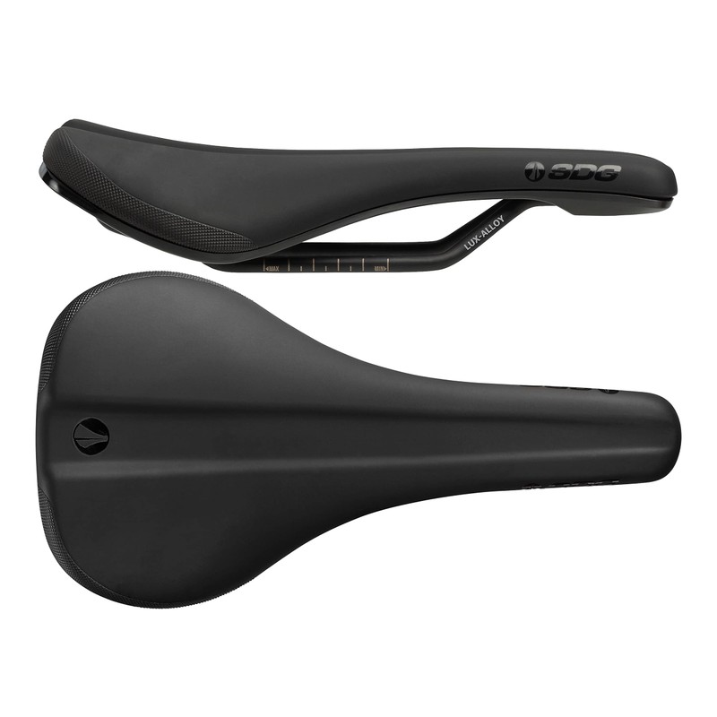 SDG BEL AIR 3.0 LUX-ALLOY RAIL SADDLE Black Microfibre Top