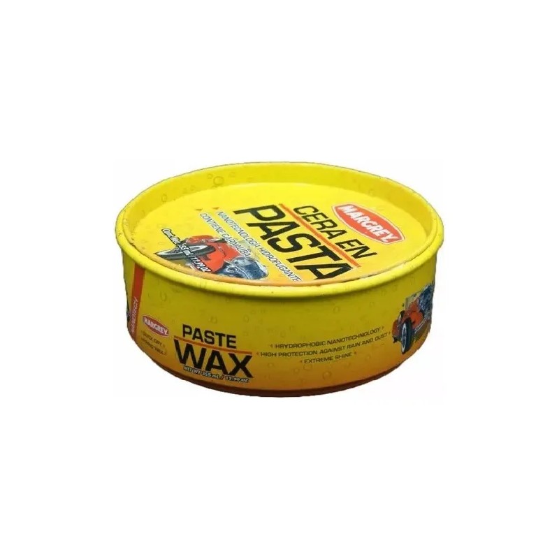 Cera Pasta Automotriz C/ Carnauba Margrey 355 Ml Profesional