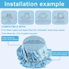 9 Pack Shop Vac 90107 Filter, Reusable VF2002 Wet/Dry Vacuum