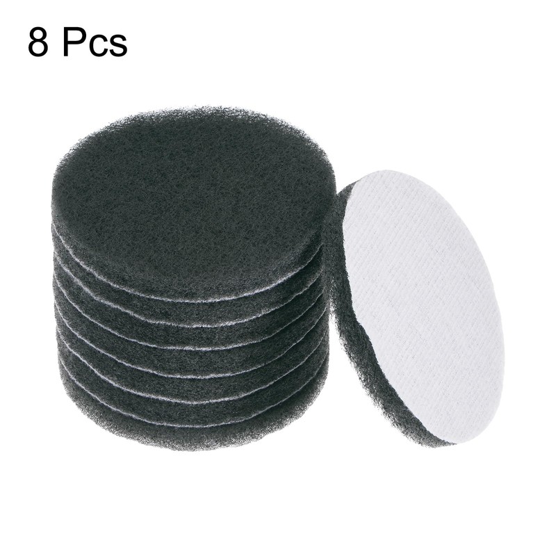 sourcing map 8pcs Drill Power Brush 4 Inch Tile Scrubber
