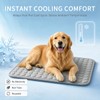 QUIXETH Pawlab Cooling Mat for Dogs, Reusable Pet Cooling Pad,