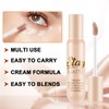 Apooliy 2pcs Cream Contour Highlighter Sticks，Matte Face Shaping & Contouring