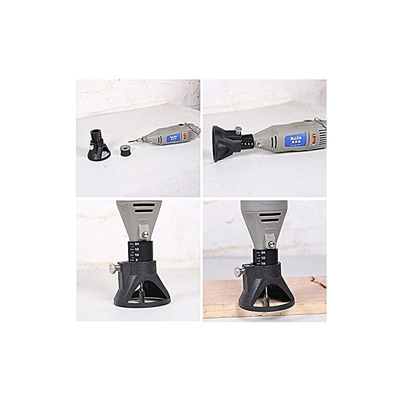 VOBOR Electric Grinder Locator Drill Holder - 29Pcs Rotary Multi-Tool