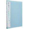 Nakabayashi Calligraphy Holder, Half Paper Form, 20 Pockets, Holds 40