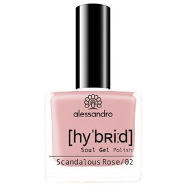 alessandro Hybrid Varnish Rococo Garden Scandalous Rose – In Just 3 Steps – Perfect Nails without LED – Lasts up to 10 Days 8 ml
