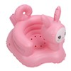 Inflatable Baby Chair Built in Air Pump Soft Cartoon Rabbit