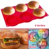 Webake - Molde de silicona para tartas (2 unidades), diseño