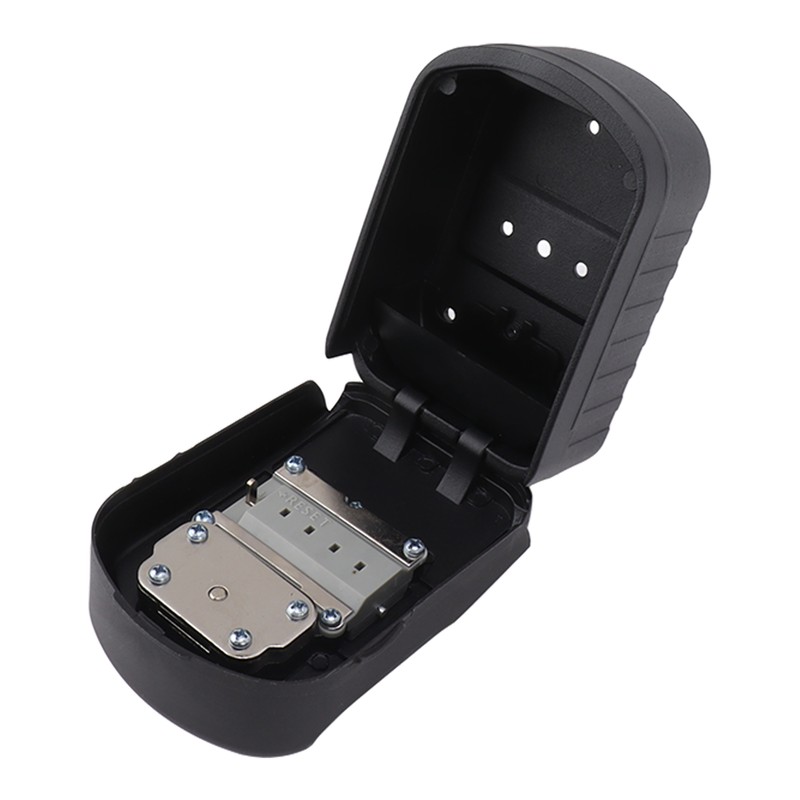 Security Case Lock Box Wall Mounted Waterproof Lockbox Aluminum Alloy