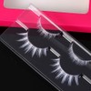 2 Pairs White False Eyelashes Cosplay Eyelashes Fashion Extension Makeup