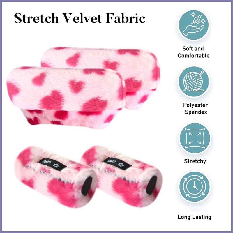 Almohadillas Universales de Terciopelo para Muletas y Fundas Antideslizantes para
