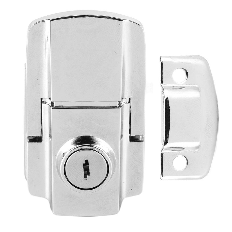 Motorcycle Trunk Lock Iron Trunk Lock Spring Toggle Latch Hasp
