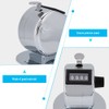 4-Figure Hand Tally Counter, Laps Counter Silver Counter Clicker Counter