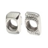sourcing map Sliding T Slot Nuts, M5 Half Round Roll