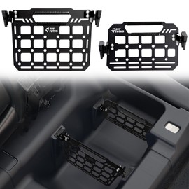 JOYTUTUS Rear Under Seat Dividers Compatible with Ford Maverick 2024 2023 2022, FITS under seat organizer with Molle Panel Maverick Under Seat Storage Accessories