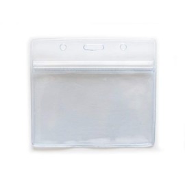 NO.208 Clear Landscape Exhibition/Visitor Card Holder 115mmWx 98mmL, 50 per Pack