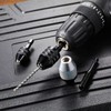 Yitaocity 2Pcs 1/4 Inch Hex Shank Keyless Drill Chuck Bit