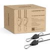 VIPARSPECTRA Retractable Heavy Duty Ratchet Tie Down Straps [12 Pack,