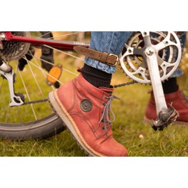 Gusti Leather handle leather - Tony R. picnic blanket brown leather