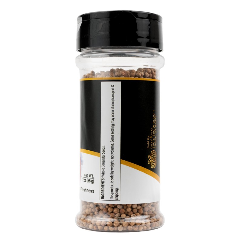 GranAroma Whole Coriander Seeds, Marinades & Dry Rubs, Citrusy Flavor