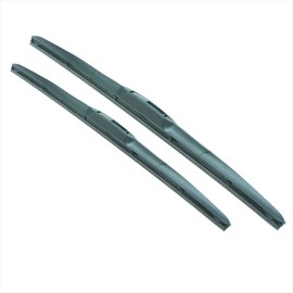 26"+14" Premium Quality Hybrid Silicone Windshield Wiper Blades Replacement OEM Quality J-Hook Style 3-Section Designed Window Wiper Blade All-Season Easy Installation Superior Wiping Performance