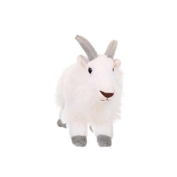Wild Republic Mountain Goat Plush, Stuffed Animal, Plush Toy, Gifts for Kids, Cuddlekins 8 Inches
