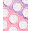 xo, Fetti Oh Baby Paper Plates - 25 pcs |
