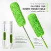Extendable Microfiber Feather Duster, Feather Dusters for Cleaning, Ceiling Fan