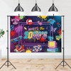 Early 2000s Theme Backdrop 7x5ft Back to The 2000s Decorations