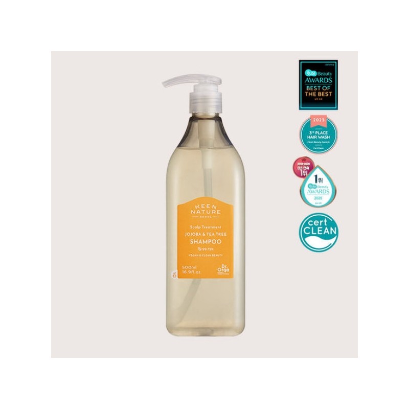Dr. Olga Oily Scalp Jojoba Tea Tree Vegan Natural Shampoo