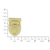 Buckleguy.com T3016 Natural Brass, Tuck Lock, Solid Brass-LL
