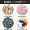 30 pcs 1/4"-20 Brass Heat-Set Threaded Inserts for 3D Printing