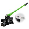 Conduit Bender, 12~14.3mm（9/16in）- Adjustable Offset for Flexible & Precise Bends,