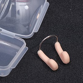 Milisten 2 Juegos De Nasales De Silicona para Adultos Nasal Acolchado Cómodo para Usar En Piscina 6 Piezas X 2                                        