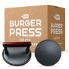 IAN's Smash Burger Press 4 Inch, Cast Iron Hamburger Press
