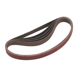 Sealey Sa355/B80G Sanding Belt 80Grit 20 X 520Mm Pack of 5