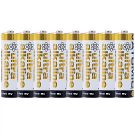 Atomic AA Battery LR6 AM3 Ultra Alkaline High Performance Batteries (8 Count)