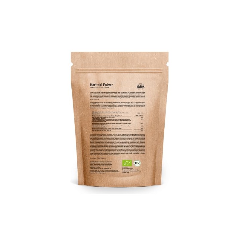 Haritaki Powder Organic 200 g - 100% Pure & Natural