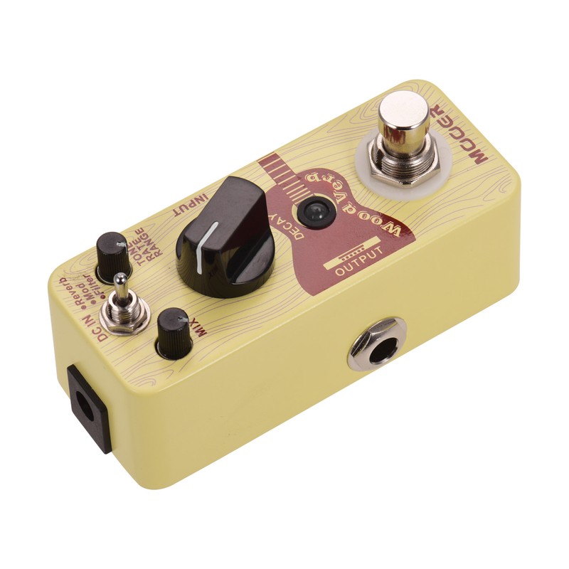 Mooer WoodVerb Acoustic Guitar Reverb Pedal Digital Reverb Pedal Reverb/Mod/Filter