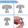 LadyRosian Paintless Dent Repair Tool 8pcs Alloy Glue Puller Tabs