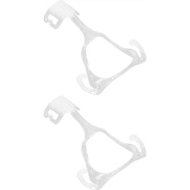 (2 PCS) Reuse Mirage FX Frame Replacement Breathing Guard Mask Machine Ventilator Accessories Fit (Standard)