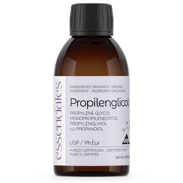 Propylene Glycol Liquid Usp – Certified 99.8% Purity 99.9% – PG – 200 ml